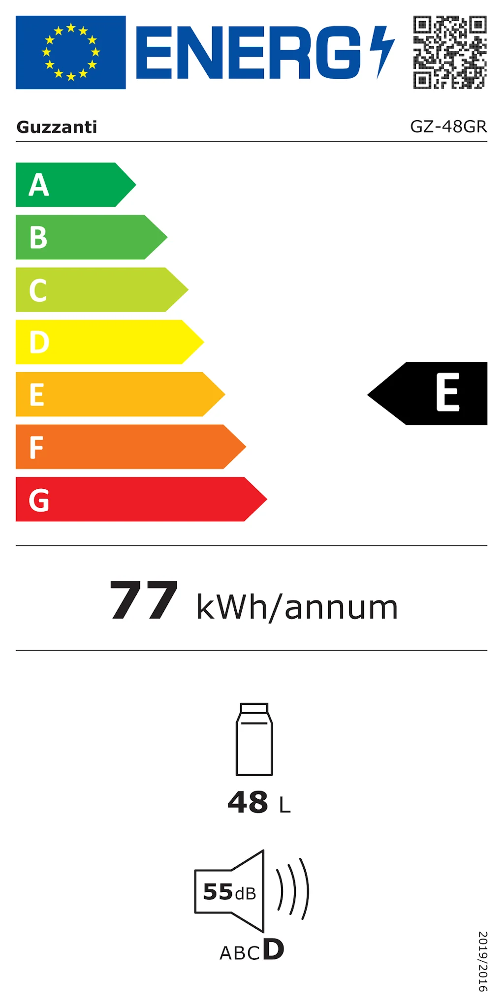 GUZZANTI Autochladnička GZ 48GR