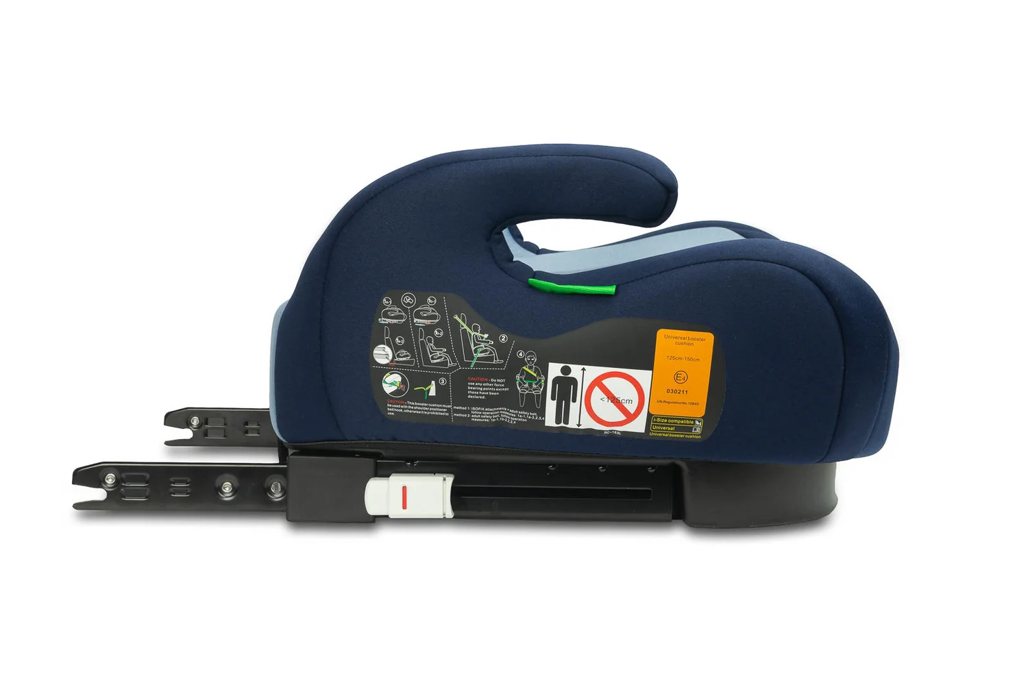 Caretero Podsedák do auta, isofix I-SIZE Puma - modrý