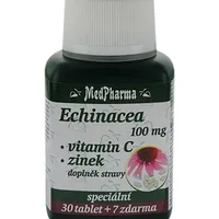 Medpharma Echinacea 100 mg + vitamin C + zinek