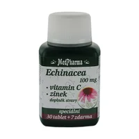 Medpharma Echinacea 100 mg + vitamin C + zinek