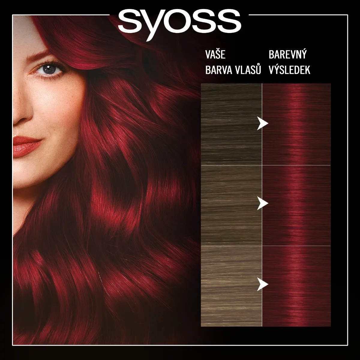 Syoss Oleo Intense Barva na vlasy 5-92 zářivě červená 50 ml