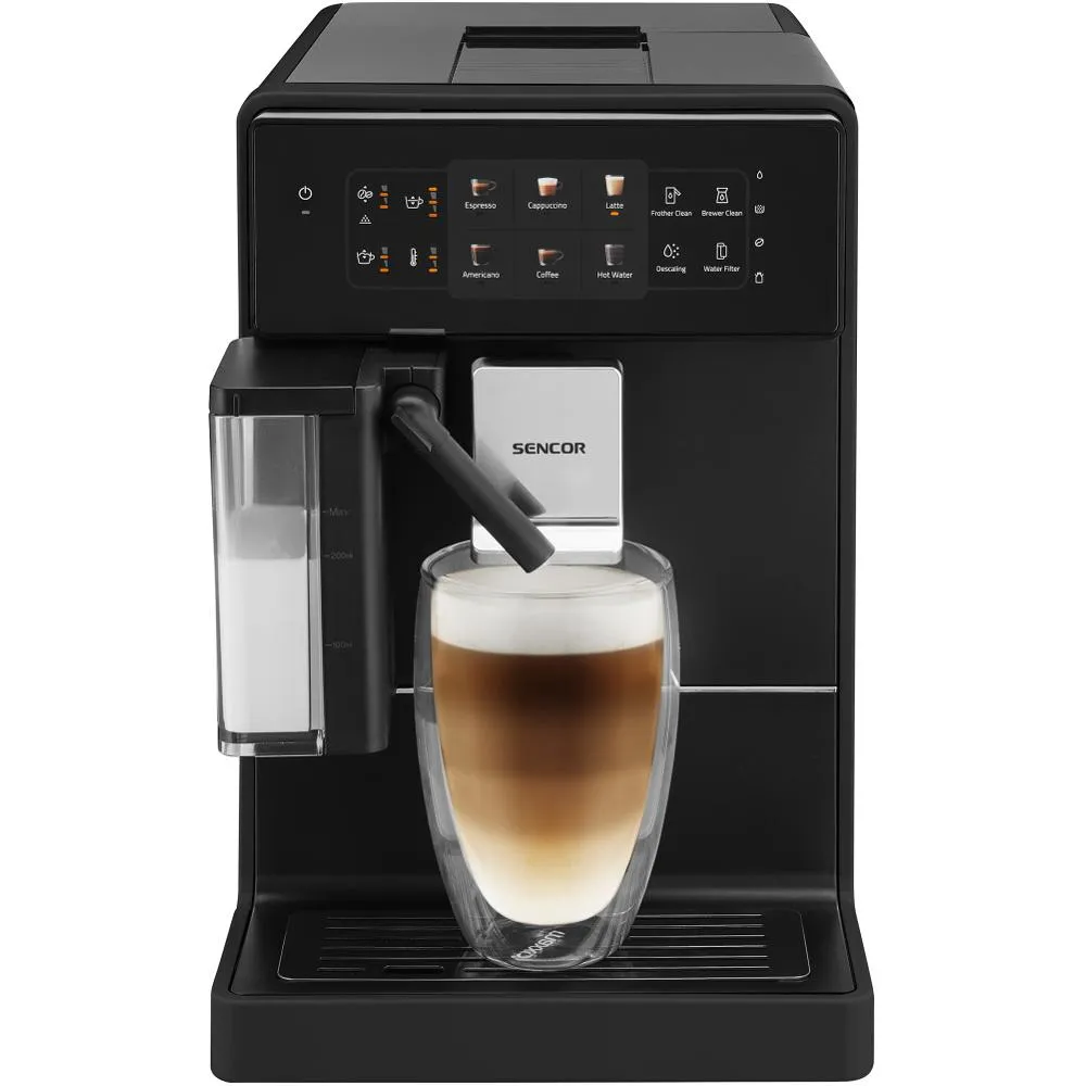 SENCOR SES 9300BK Espresso automatický kávovar černý