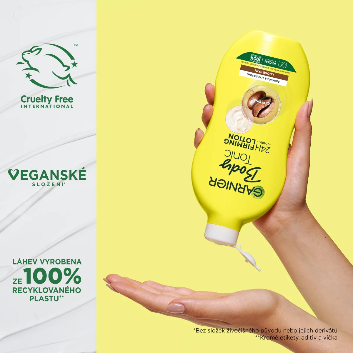 Garnier Body Tonic zpevňující mléko 400 ml