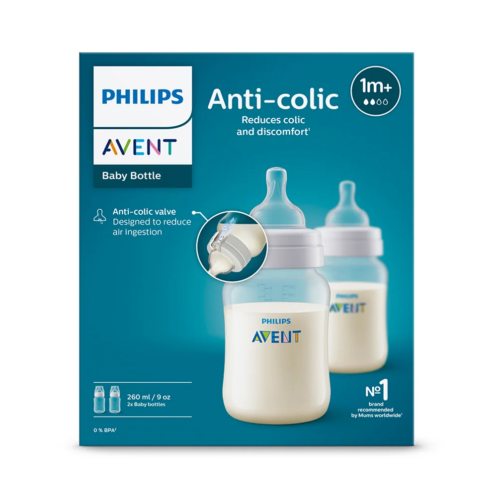 Philips Avent Láhev Anti-colic 1m+ 260 ml 2 ks