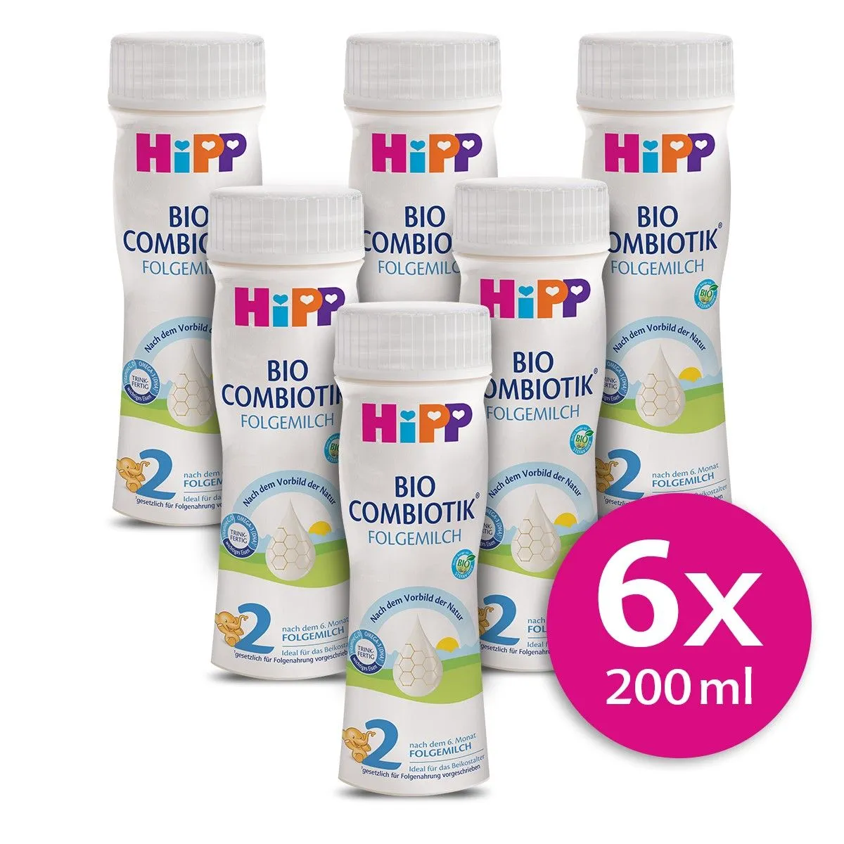 Hipp 2 BIO Combiotik Pokračovací mléčná kojenecká výživa