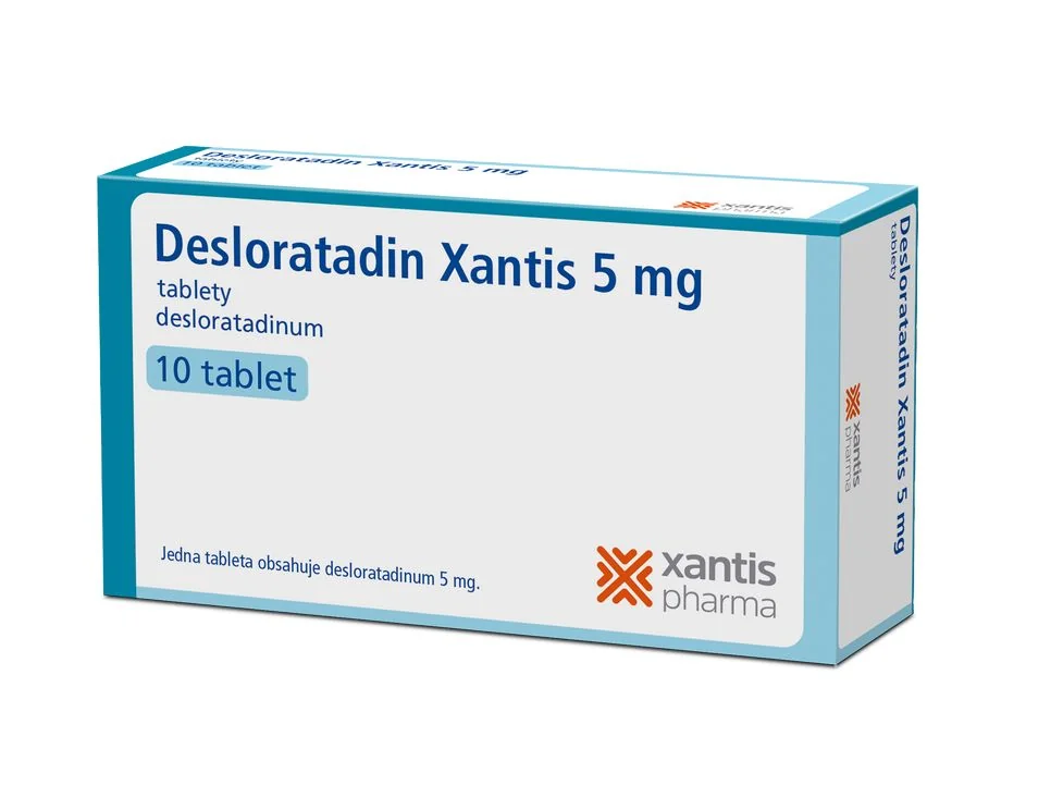 Desloratadin Xantis 5 mg 10 tablet