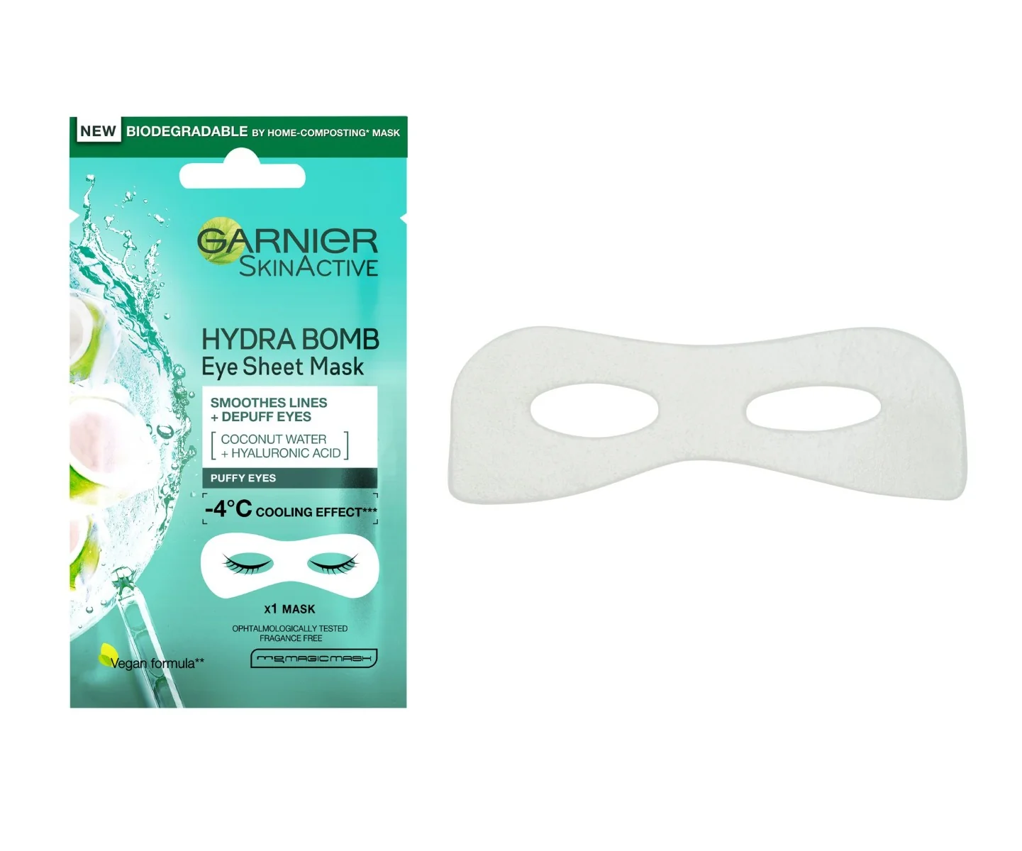 Garnier Skin Naturals vyhlazující oční maska 6 g