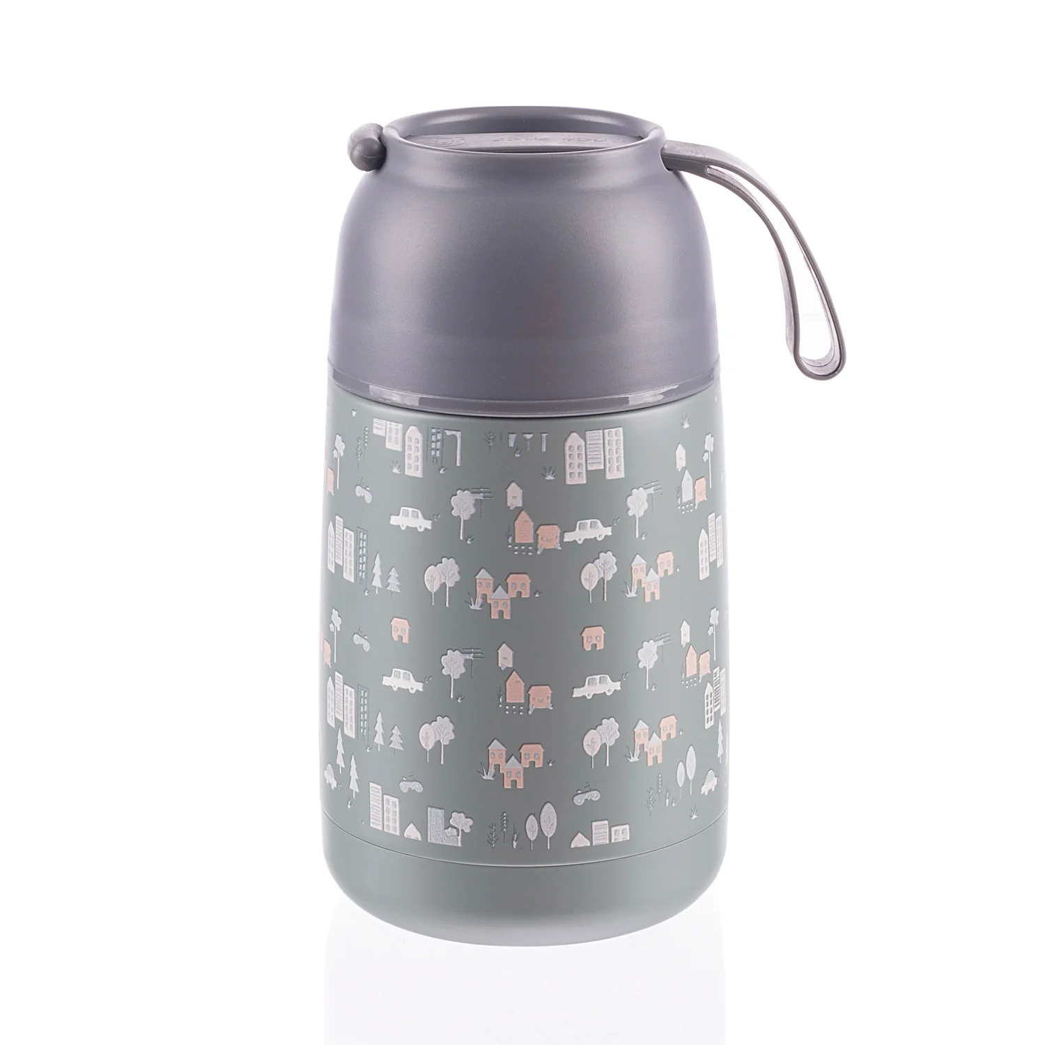 Zopa Termoska na jídlo se silikonovým držákem 620 ml, City 4