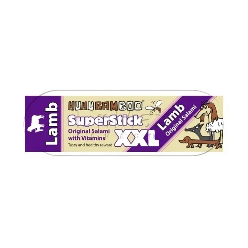 Huhubamboo Superstick - Jehněčí salám XXL 30g