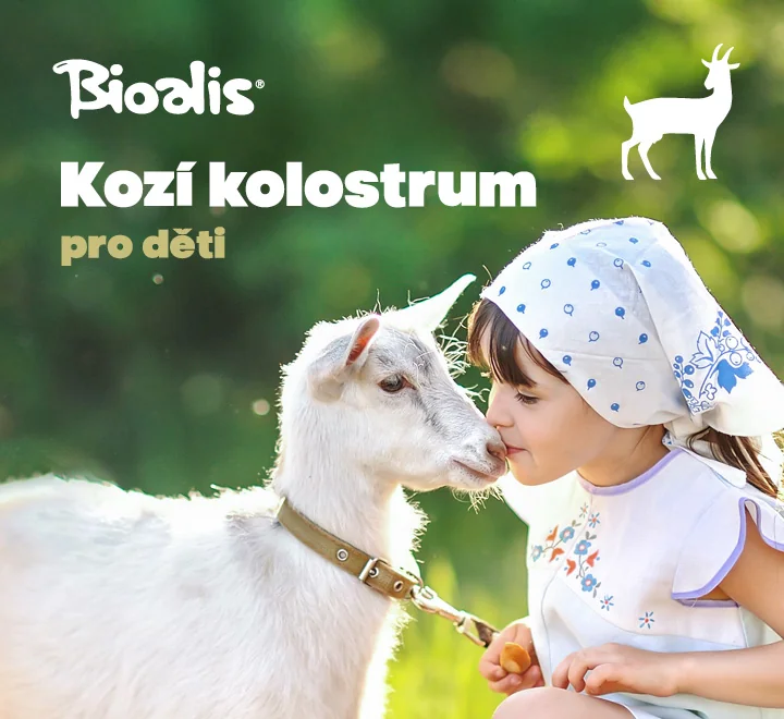 Bioalis. Kozí kolostrum pro děti Bioalis. Kozí kolostrum pro děti