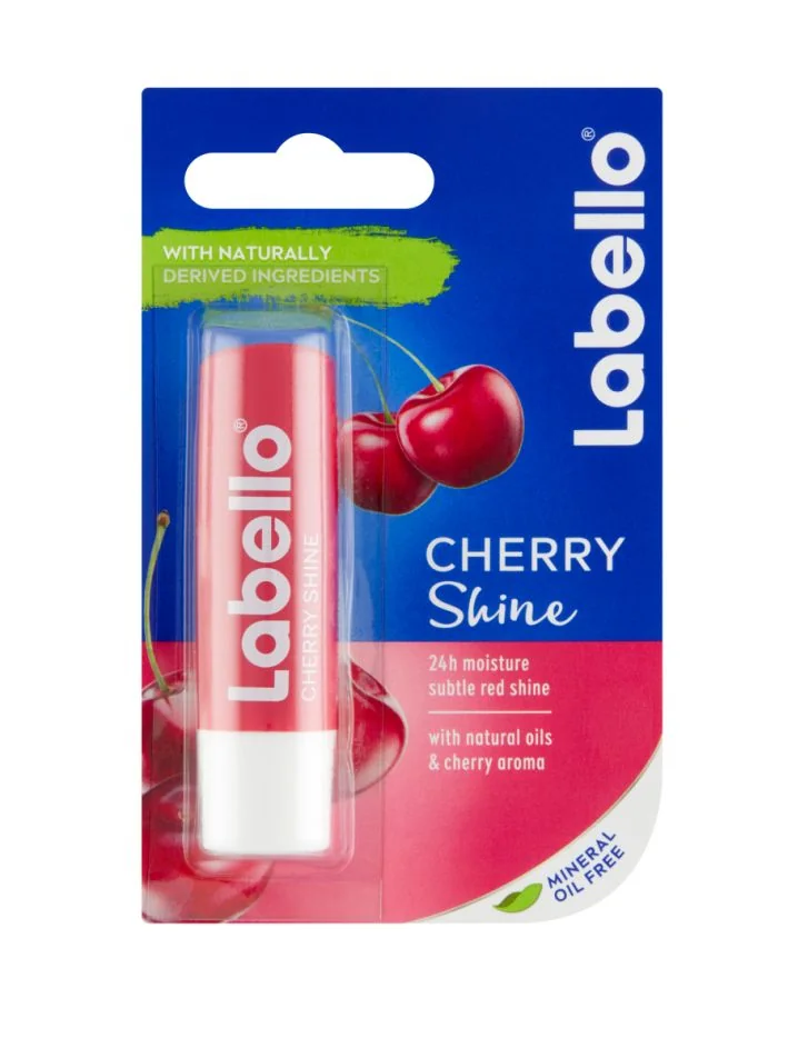 Labello Cherry Shine balzám na rty 5,5 ml