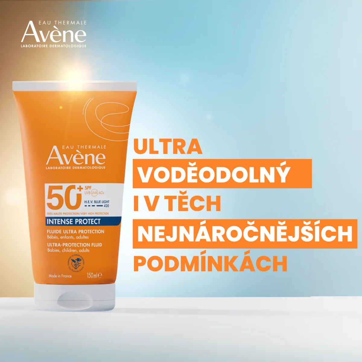 Avène Intense Protect Ultra fluid SPF50+ 150 ml