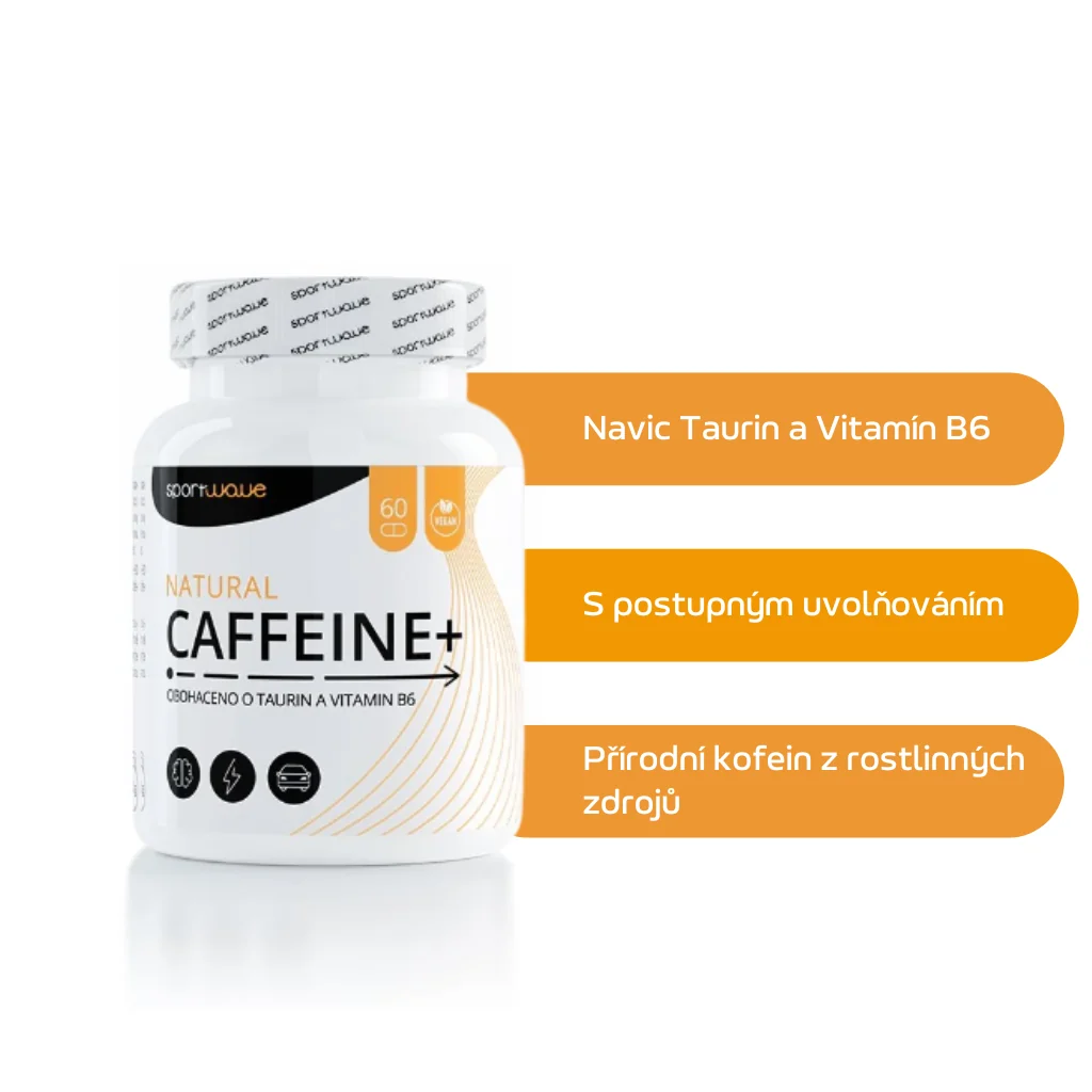 Sport Wave Kofein - Natural Caffeine+ 60tbl