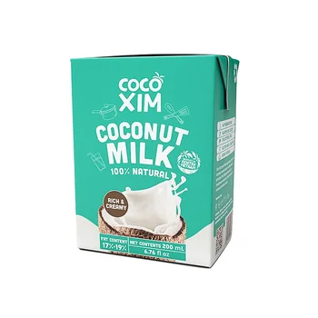 COCOXIM Kokosové mléko 100% Natural 200 ml