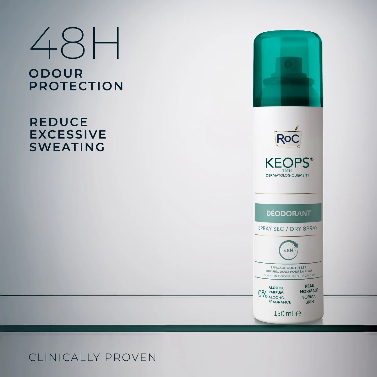 RoC Keops Dry Deodorant sprej 150 ml