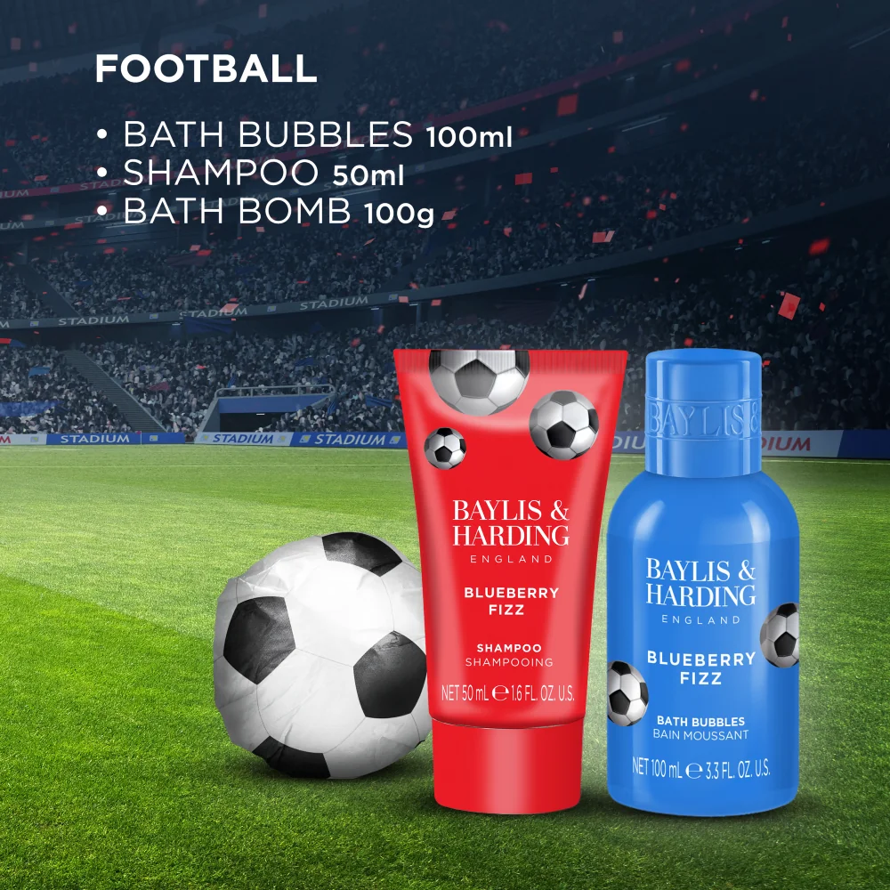 Baylis & Harding Sada péče o tělo v taštičce Football 3 ks