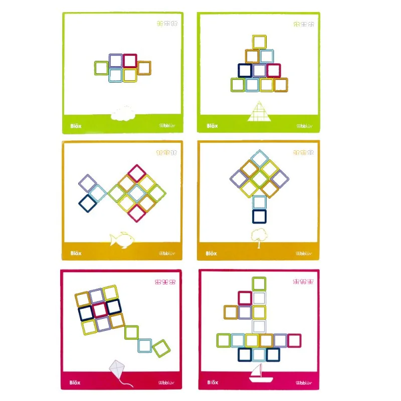 Bblüv silikonové puzzle Blöx