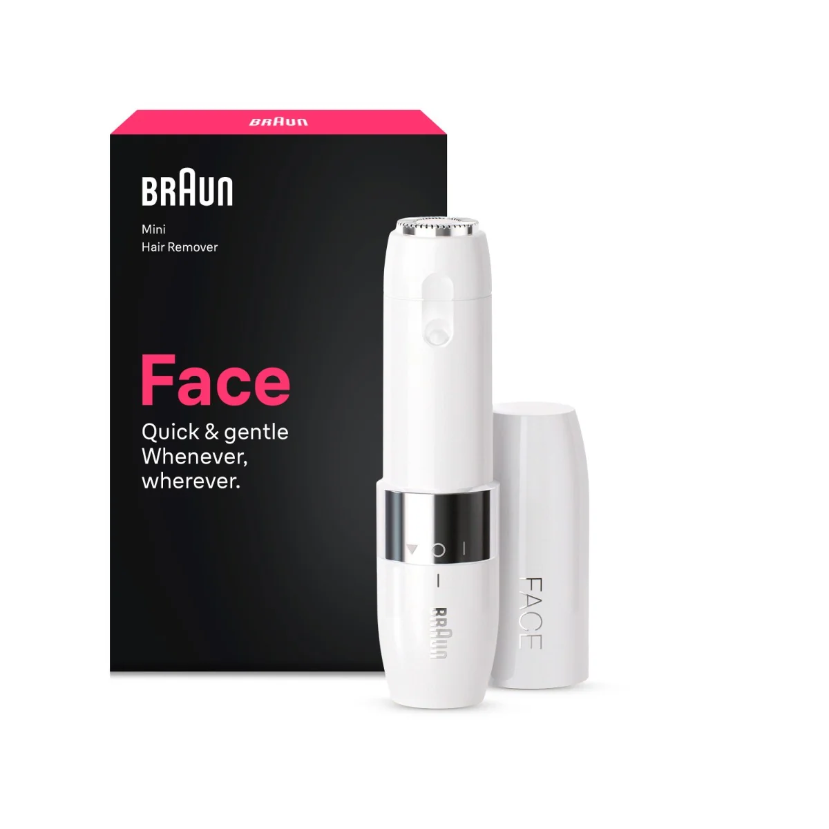 Braun FS1000 mini odstraňovač chloupků bílý
