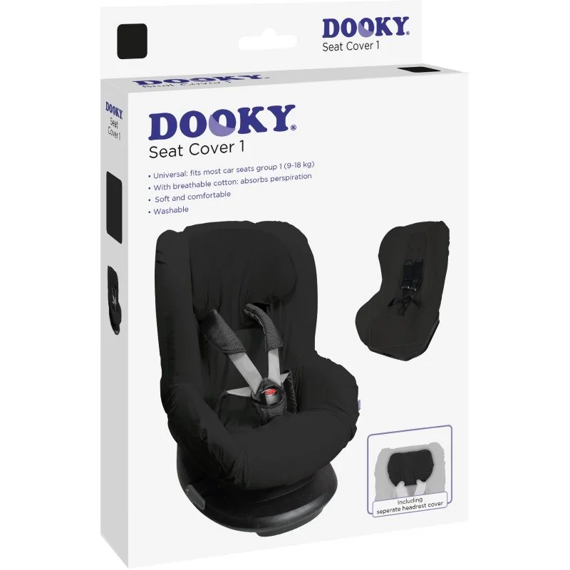 Dooky potah na autosedačku Seat Cover Group1 UNI Black