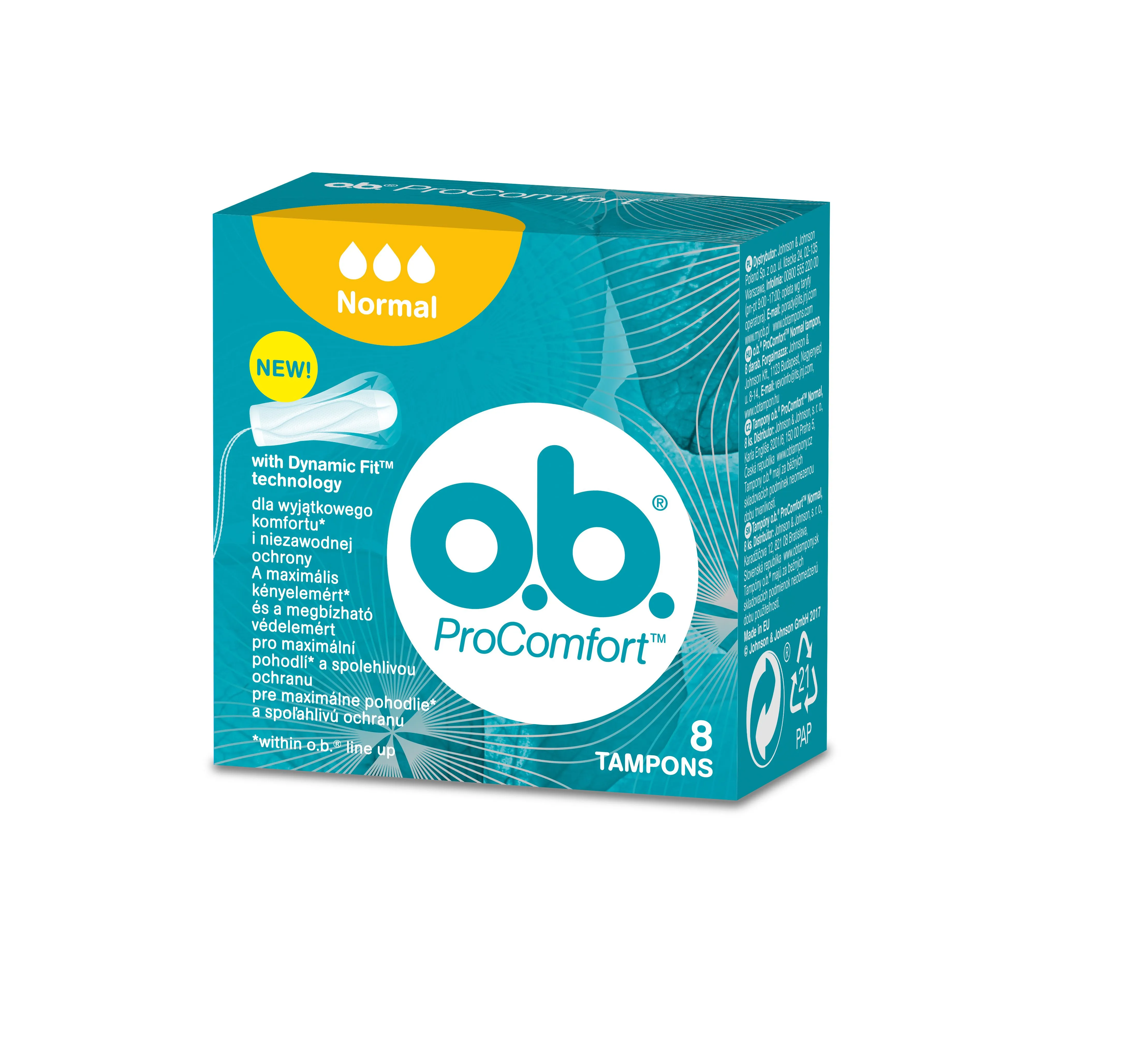 o.b. ProComfort Normal tampony 8 ks