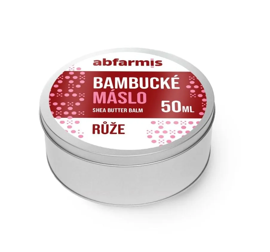 Abfarmis Bambucké máslo růže 50 ml
