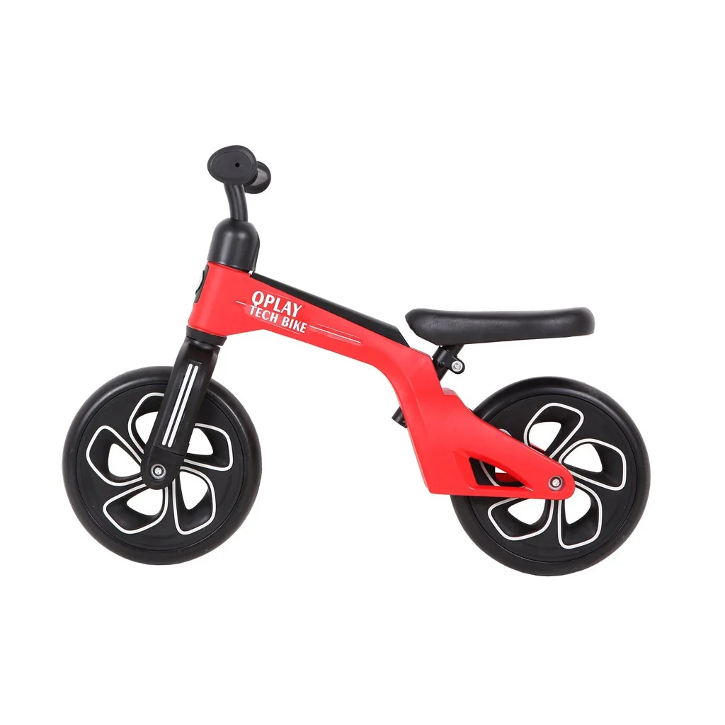 QPlay Odrážedlo Tech Red, věk 2 - 4 roky, do 30 kg
