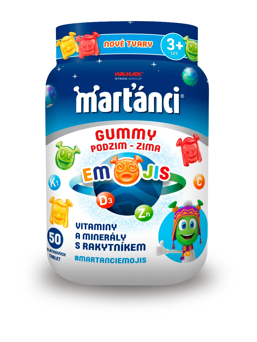 Marťánci Gummy PODZIM - ZIMA 50 ks