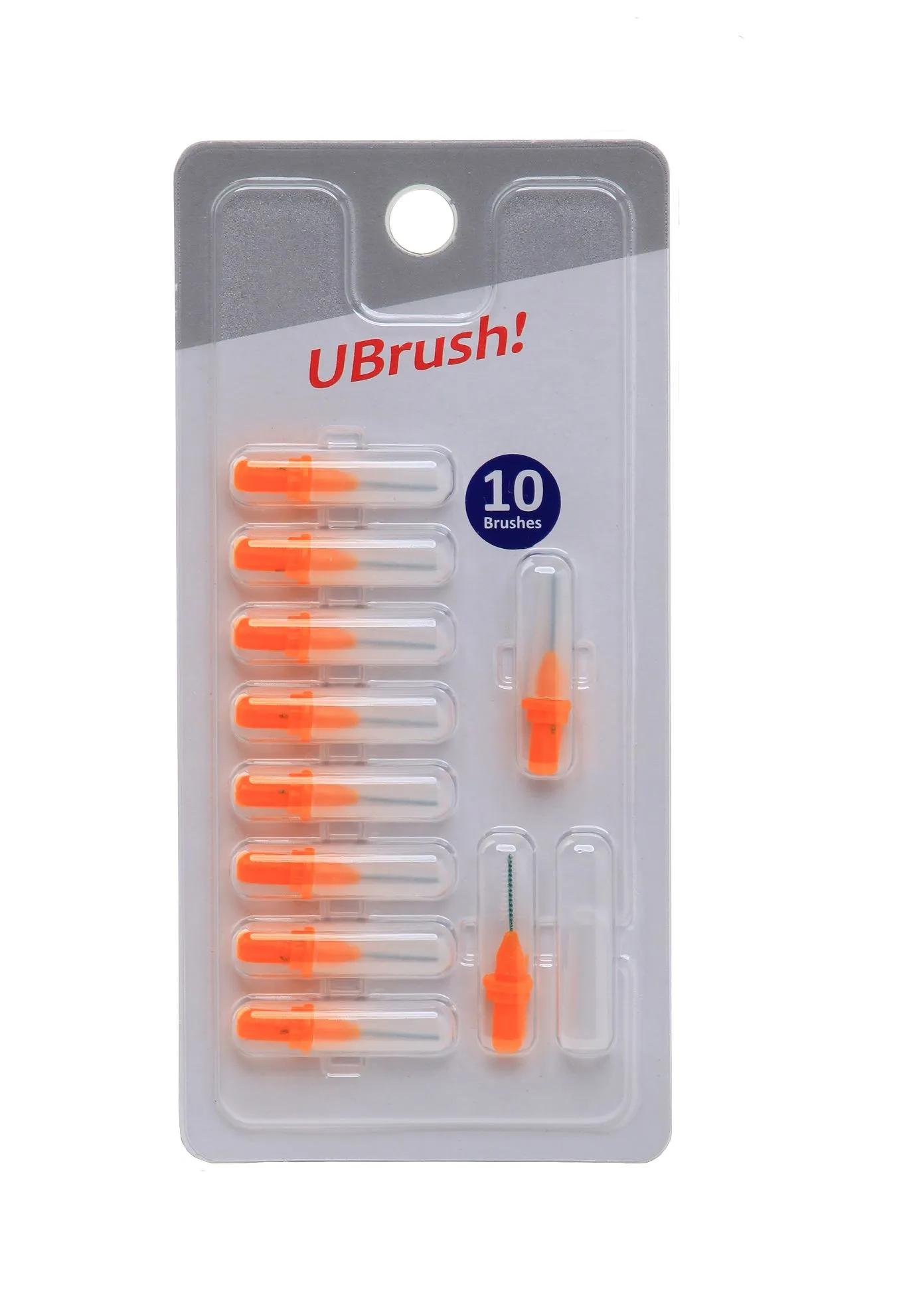UBrush! Mezizubní kartáček 0,8 mm oranžový