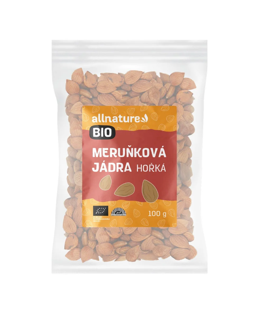 Allnature Meruňková jádra hořká BIO 100 g