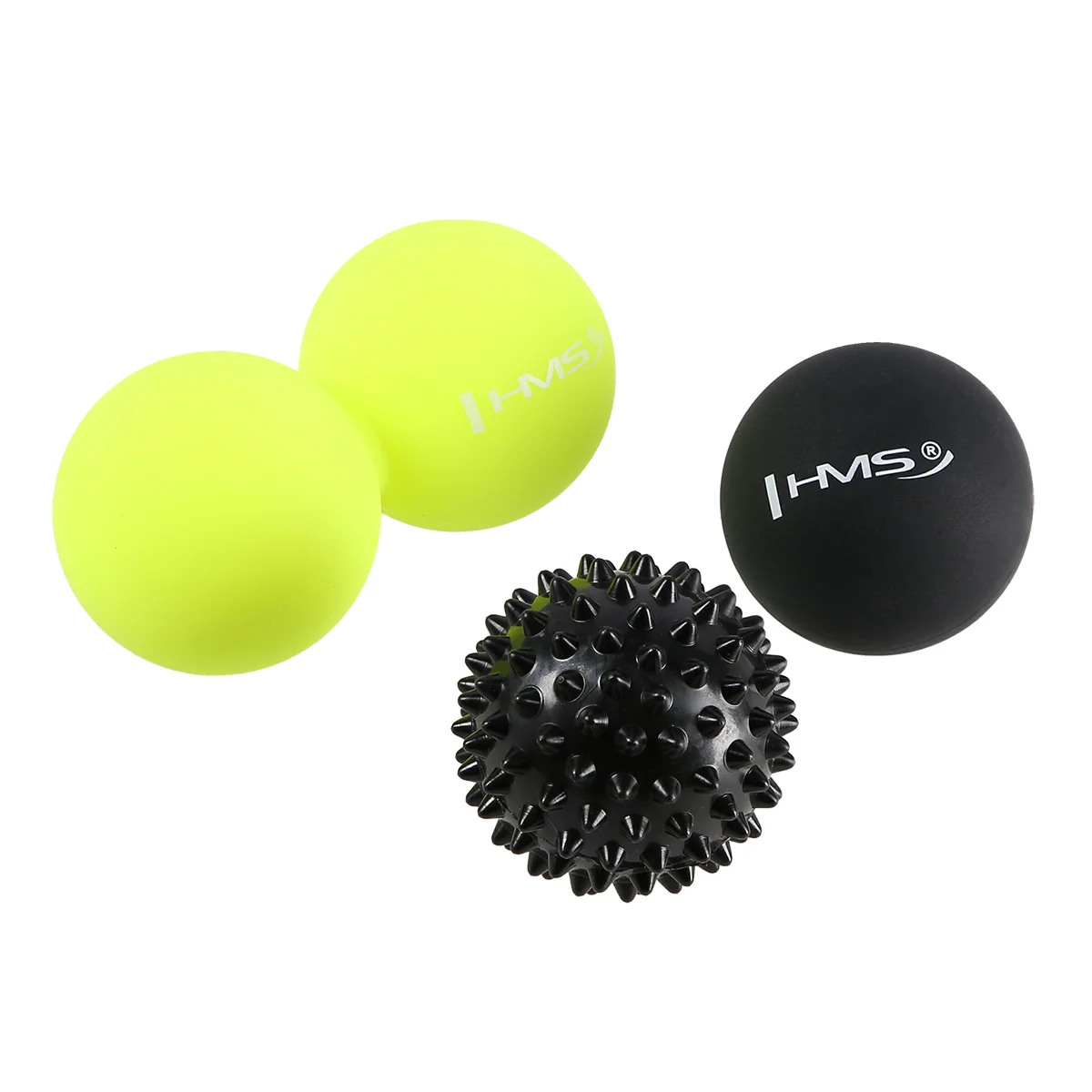 HMS Sada masážních míčků Lacrosse Ball BLS01
