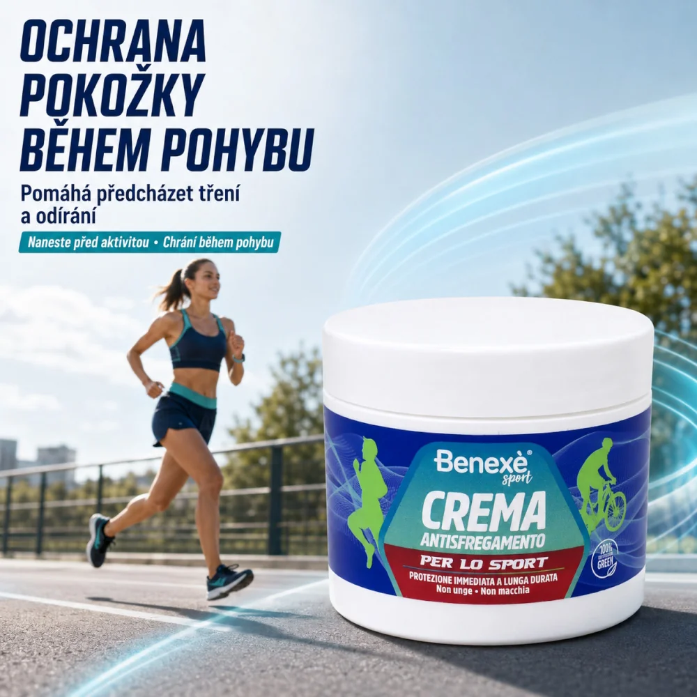Benexè SPORT Krém proti tření 250 ml