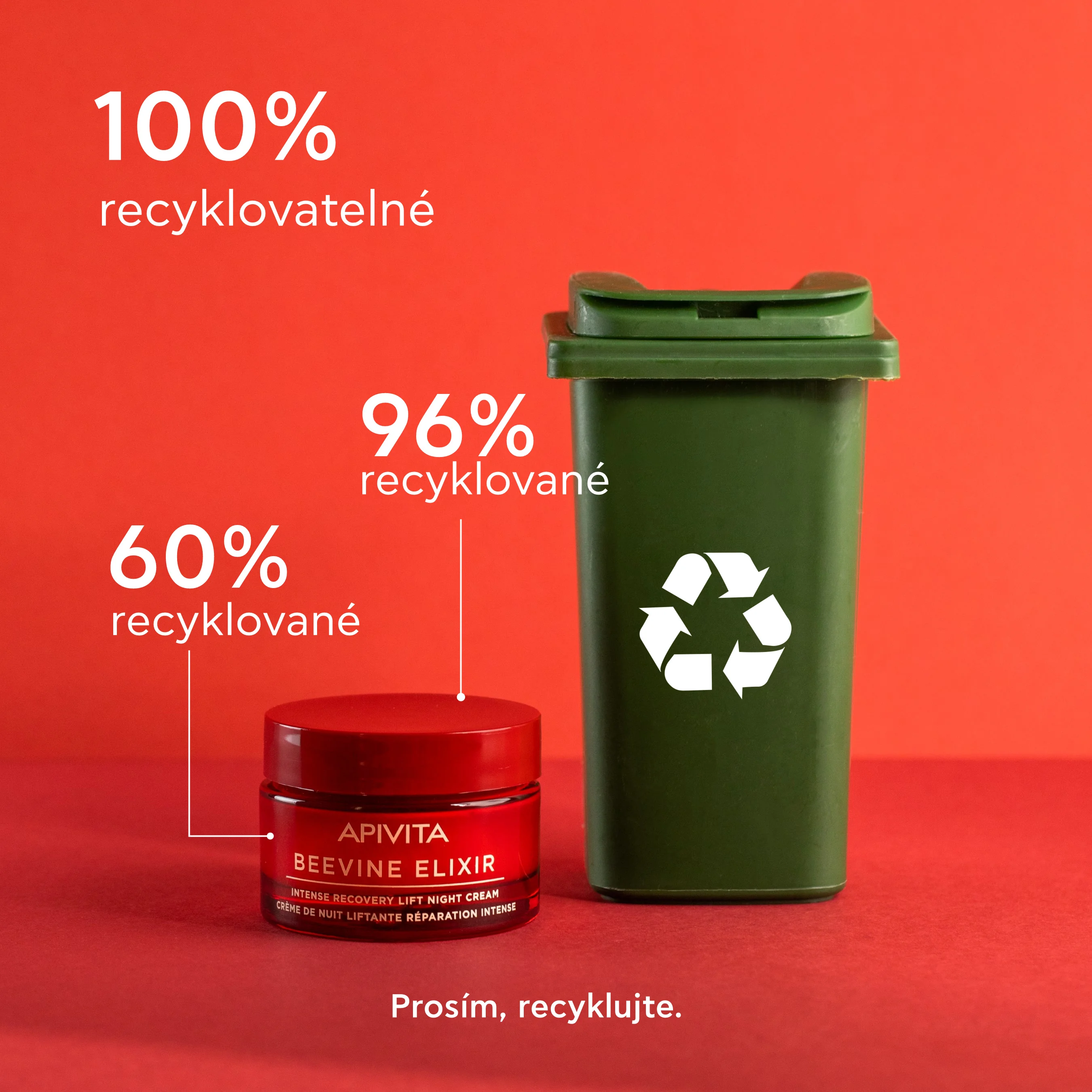 APIVITA BeeVine Elixir Night Cream noční liftingový krém 50 ml