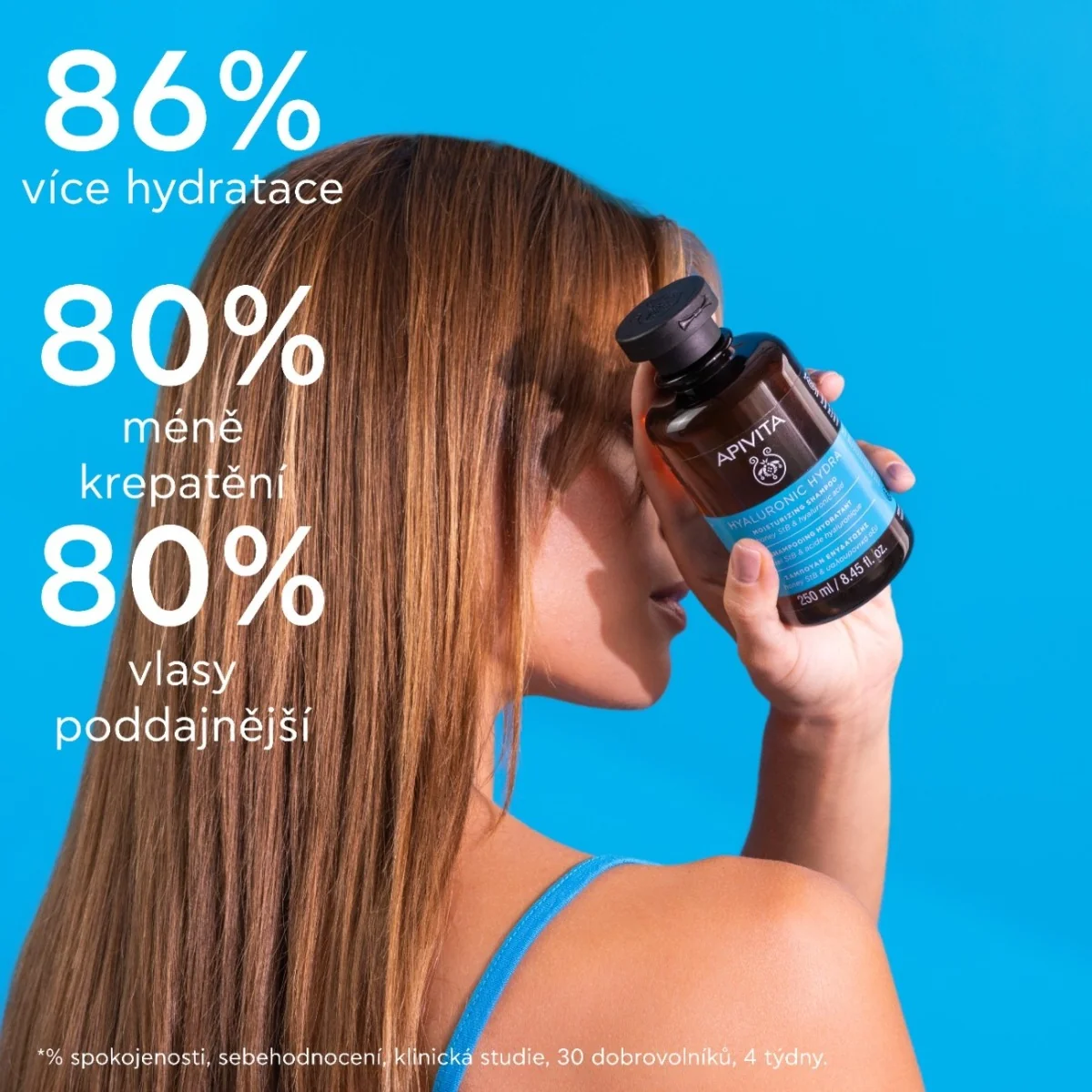 APIVITA Hyaluronic Hydra hydratační šampon 250 ml
