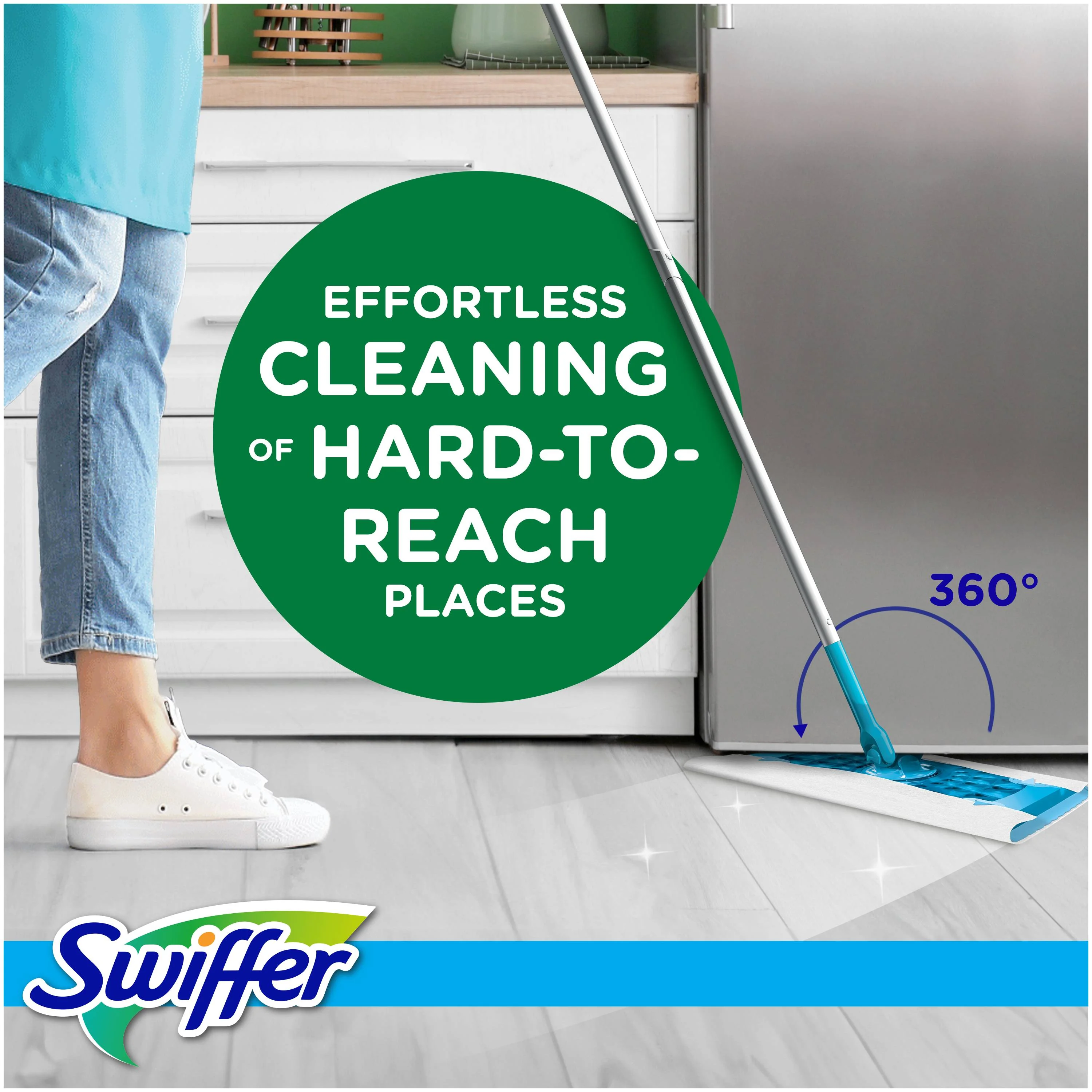 Swiffer Sweeper Vlhčené náhradní ubrousky na podlahu 24 ks citrus