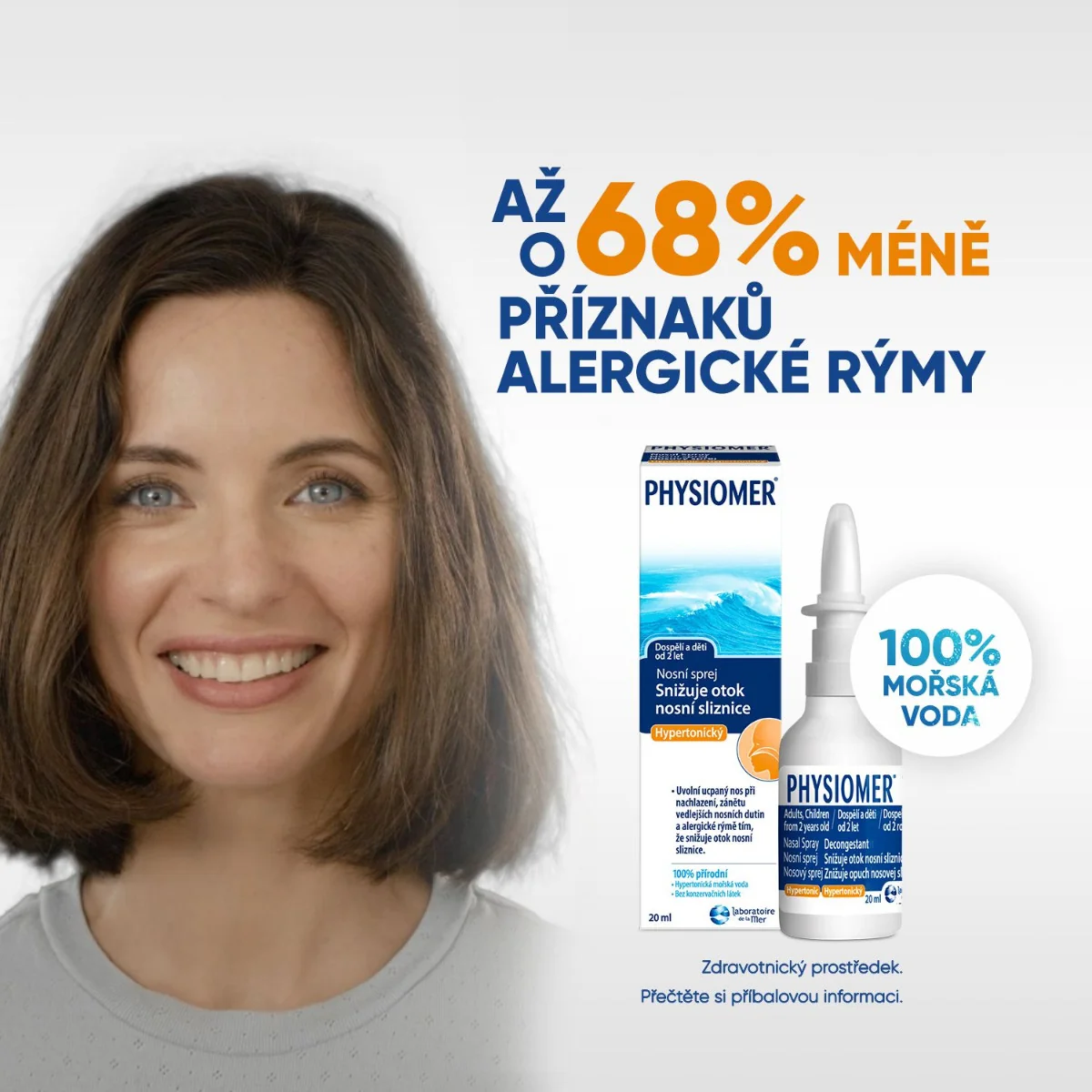 Physiomer Hypertonický nosní sprej 20 ml