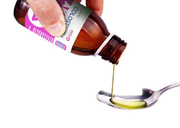 DELTA Colostrum Akut Intensive+ příchuť jahoda 125 ml