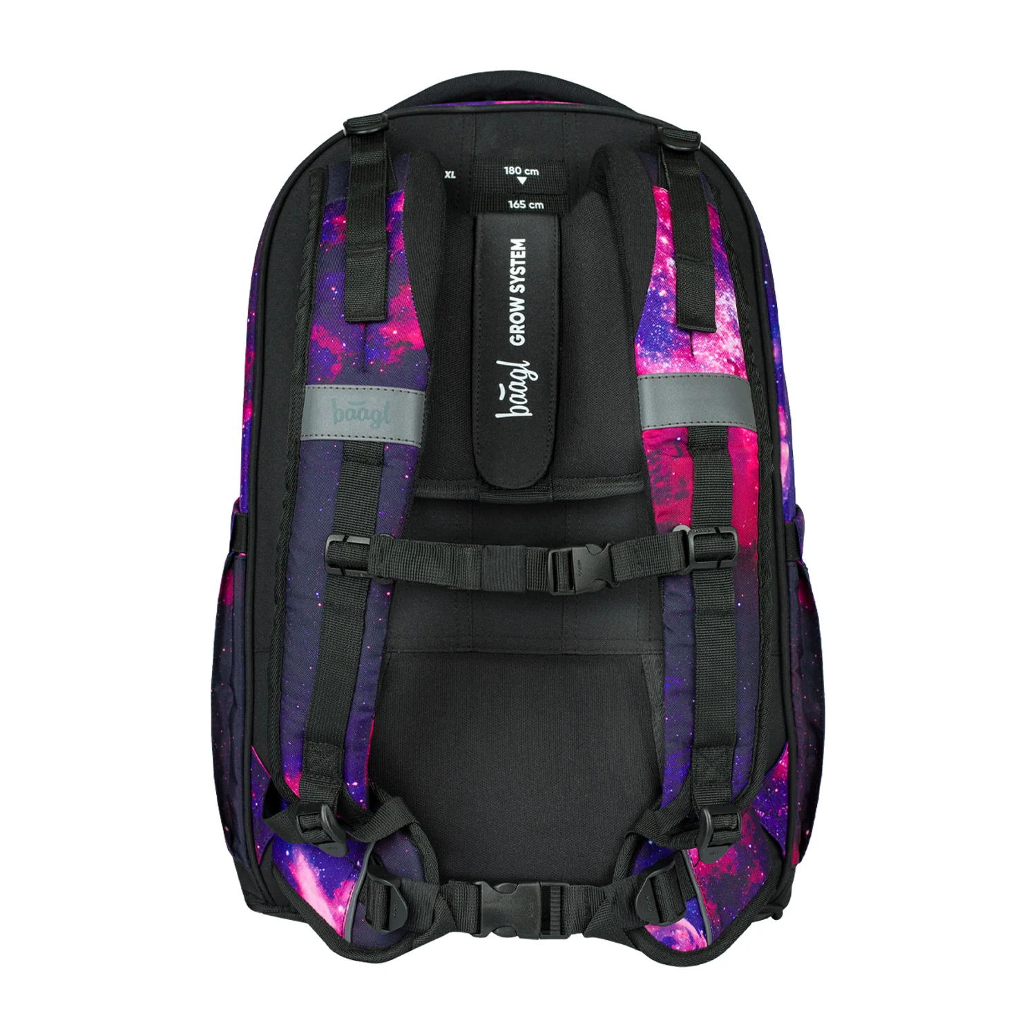 Baagl SET 5 Skate max Galaxy: batoh, penál, sáček, sportovní taška, ledvinka