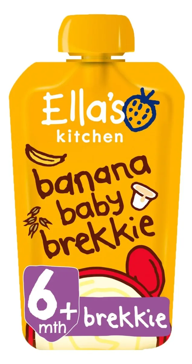 Ellas Kitchen BIO Snídaně Banán a jogurt kapsička 100 g