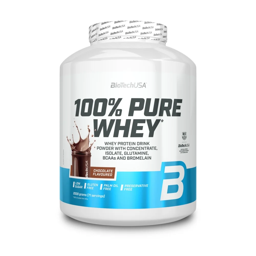 BioTech USA 100% Pure Whey 2000 g čokoláda