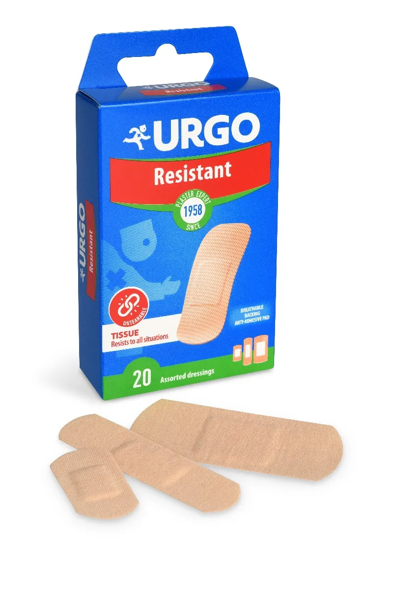Urgo Resistant odolná náplast 20 ks