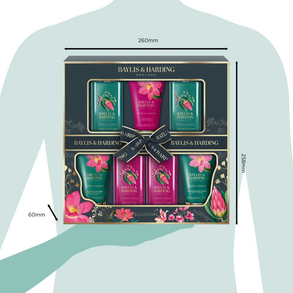 Baylis & Harding Boudoire Sada péče o tělo Tropical Paradise 7 ks