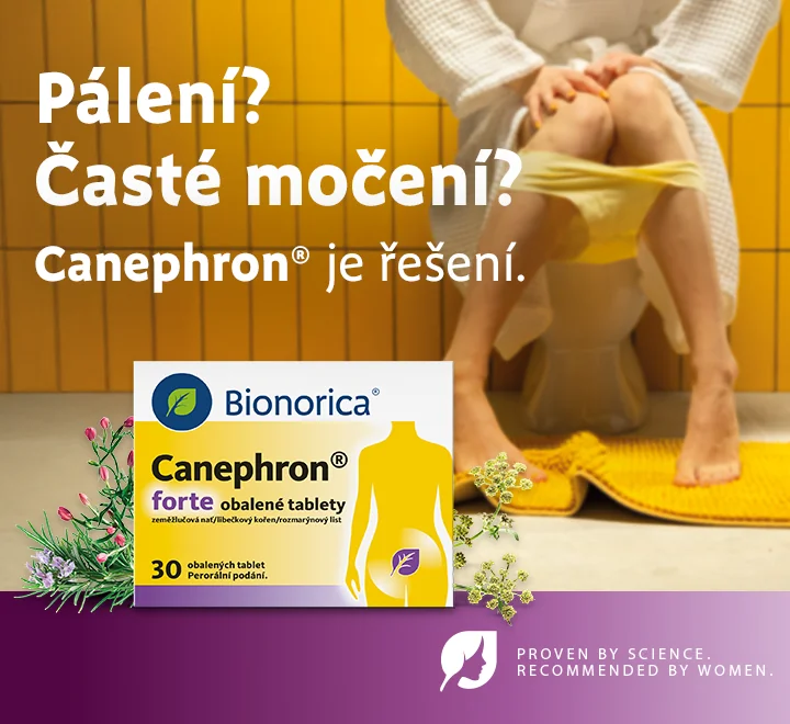 Canephron Forte 30 obalených tablet. Pálení, časté močení? Canephron Forte 30 obalených tablet. Pálení, časté močení?