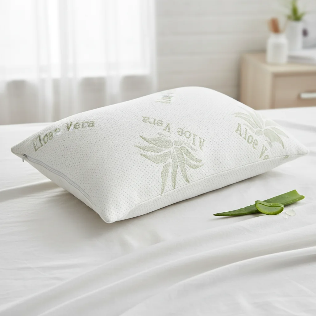 Povlečeme vše Polštář pro zdravý spánek Aloe Vera 40x60 cm