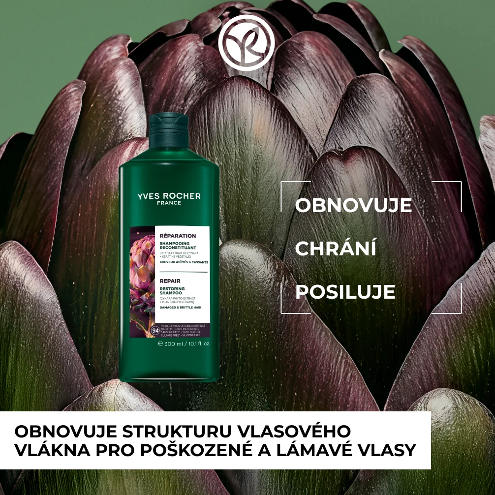 Yves Rocher Haircare Botanical Solutions Regenerační šampon 300 ml