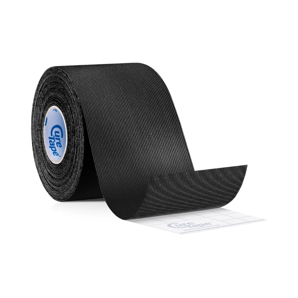 CureTape Sports 5 cm x 5 m kineziologický tejp černý