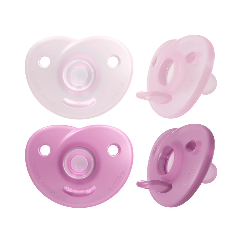 Philips Avent Šidítko Soothie 0–6m dívka 2 ks