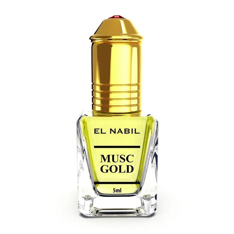 El Nabil Orientální arabský parfém - Musc Gold - 5ml