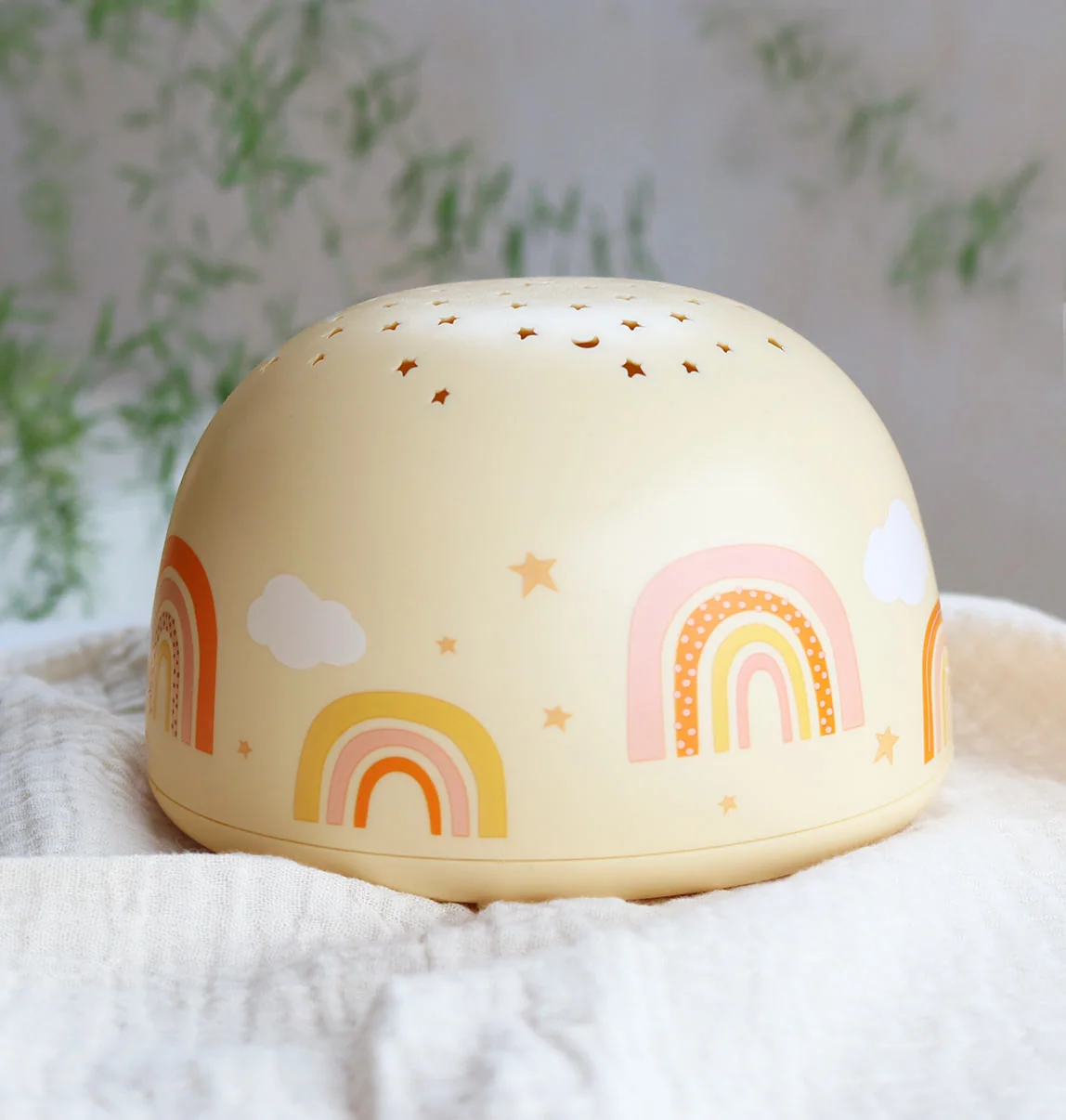 A Little Lovely Company lampa s projektorem - duha