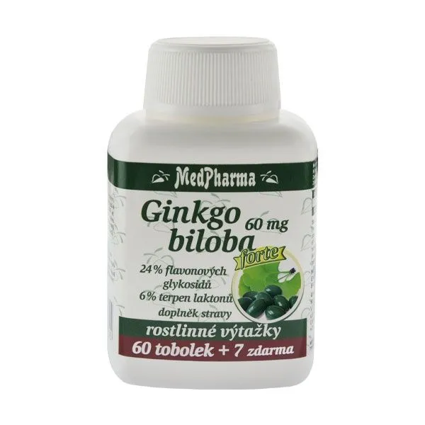 Medpharma Ginkgo biloba 60 mg Forte