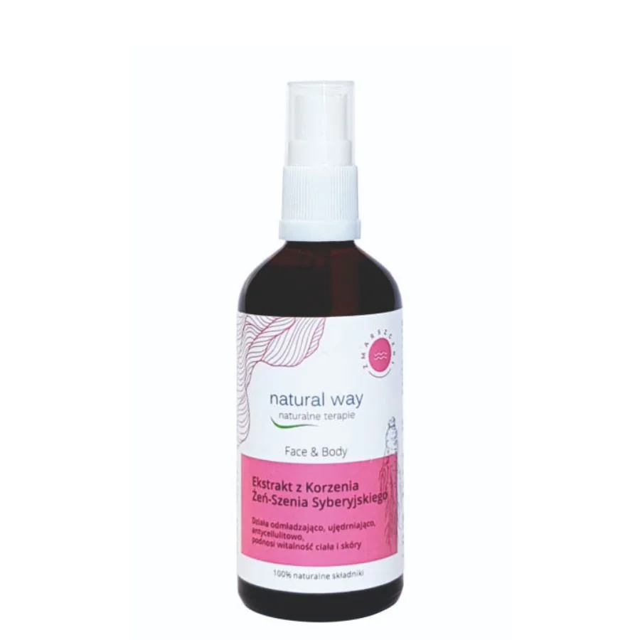 Natural Way Ženšenový extrakt proti vráskám a celulitidě 30 ml